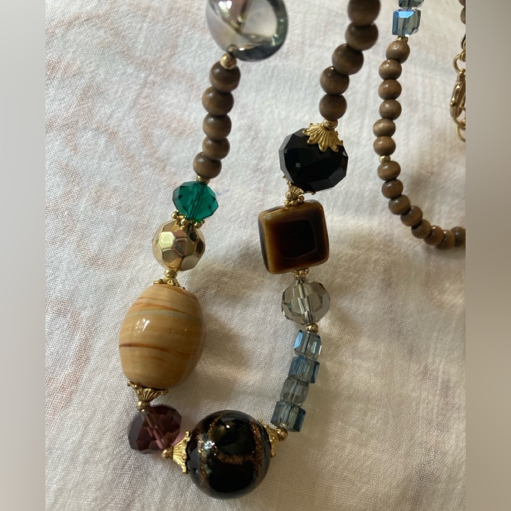 Premier Designs Multi Strands Variety of Beads 36” Necklace - Picture 7 of 11